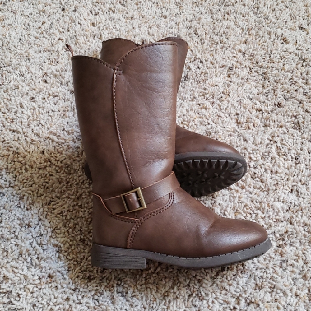 Oshkosh; tall brown boot